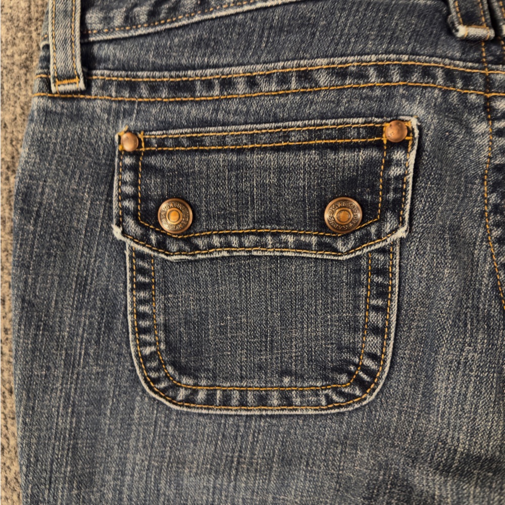 GAP Women's Original Low Rise Flare Blue Jeans Sz 12x30 - Picture 6 of 8